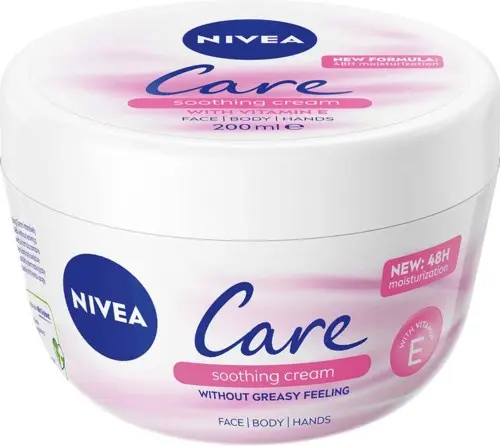 NIVEA Hudkräm Care Soothing Cream 200 ml