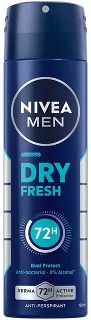 NIVEA MEN Dry Fresh Spray 150 ml