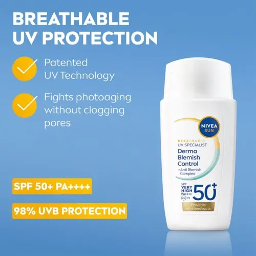 NIVEA Triple Protect Blemish Control SPF50+ 40ml