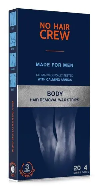 No Hair Crew Hair Removal Wax Strips