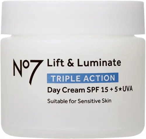 No7 Lift & Luminate Triple Action Day Cream SPF15 50 ml