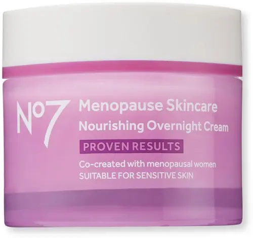 No7 Menopause Nourishing Overnight Cream 50 ml