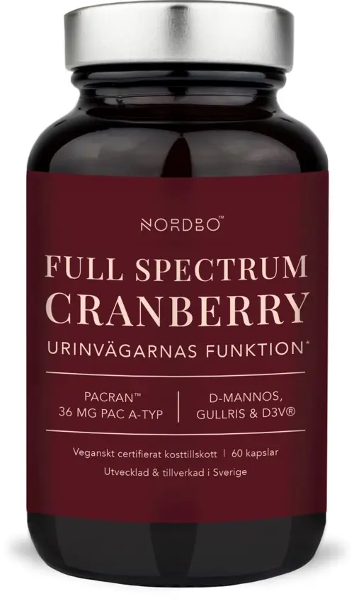 Nordbo Full Spectrum Cranberry 60 stk