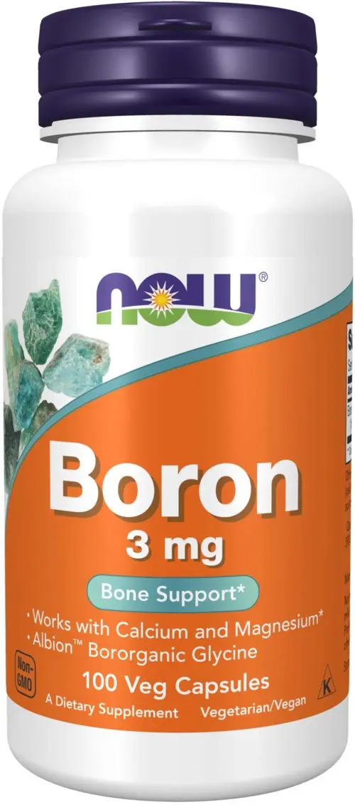 NOW   Boron 3Mg  100 stk