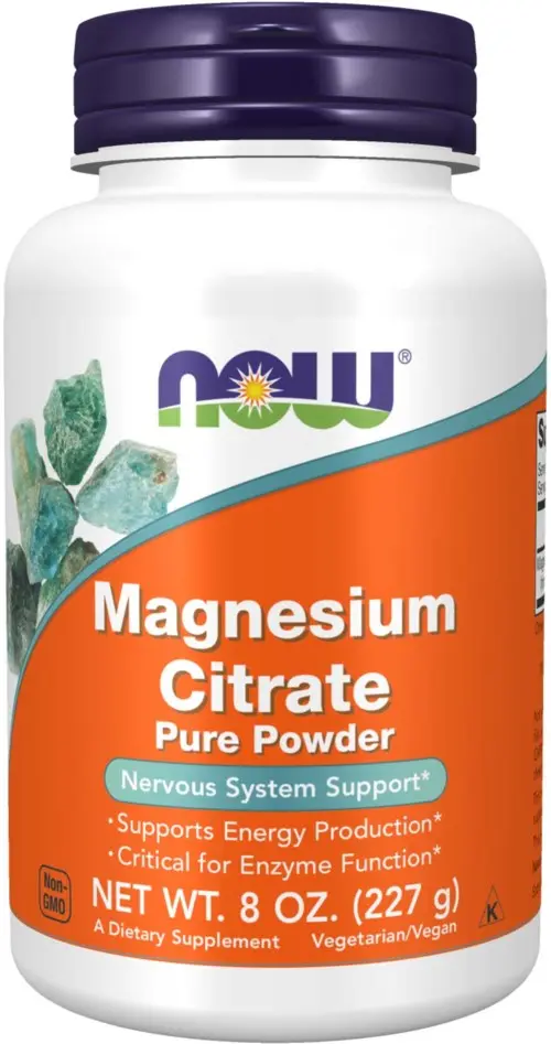 NOW Magnesium Citrate Powder 227 g