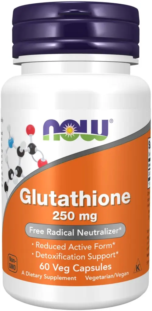 NOW Glutathione 250 mg 60 stk