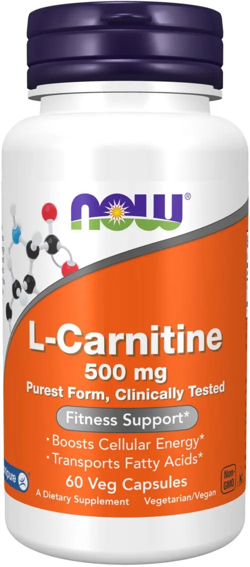 NOW  L-Carnitine 500 Mg  60 stk