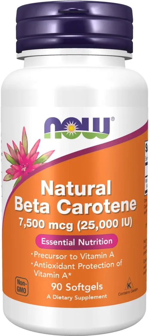 NOW Nat Beta Carotene 25000 90 stk