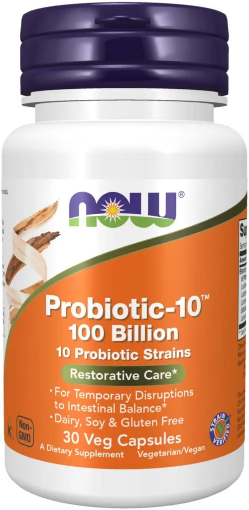 NOW Probiotic-10 100 Billion 30 stk