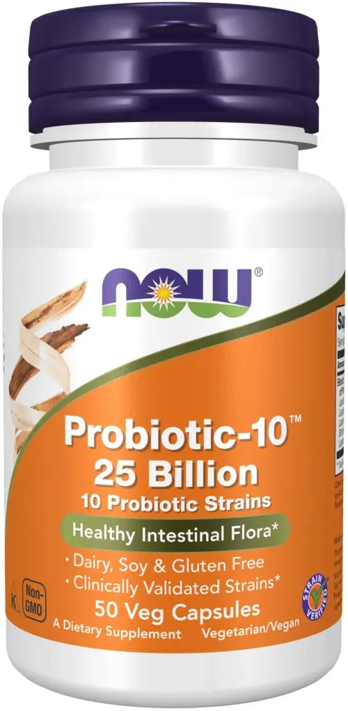 NOW Probiotic-10 25 Billion 50 stk