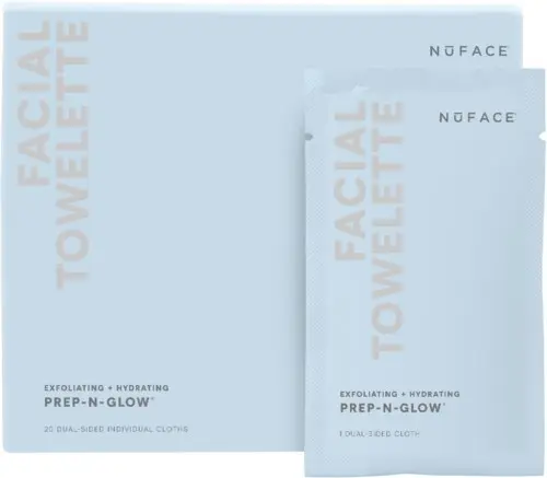 NuFACE Prep-N-Glow Cleansing Cloth 20 stk