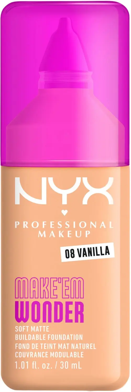 NYX Make Em Wonder Foundation 08 Vanilla 30 ml