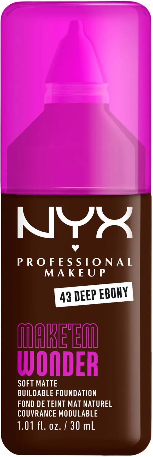 NYX Make Em Wonder Foundation 43 Deep Ebony 30 ml