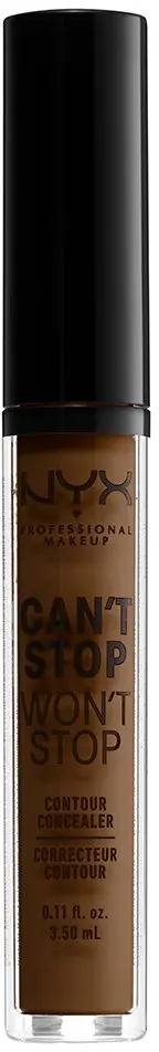 NYX PROFESSIONAL MAKEUP Can't Stop Won't Stop Concealer Walnut