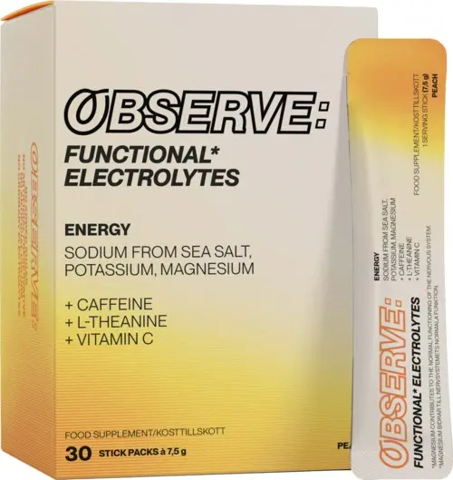 OBSERVE ENERGY Peach 30 stk
