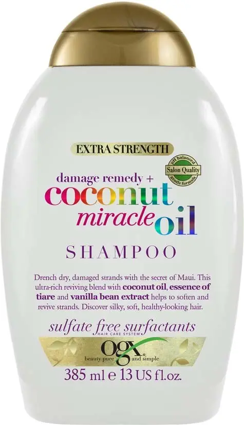 Ogx Damage Remedy Coconut Miracle Oil Shampoo 385 ml