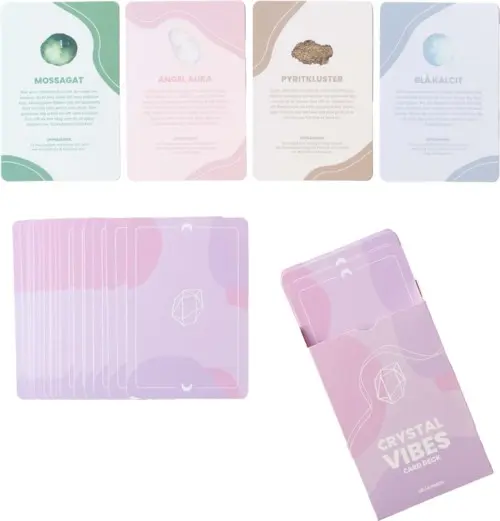 Oh La Moon Crystal Vibes Card Deck 150 g