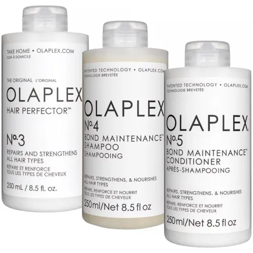 Olaplex Bond Maintenance Bundle No.4 Shampoo 250 ml & No.5 Conditioner 250 ml & No.3 250 ml