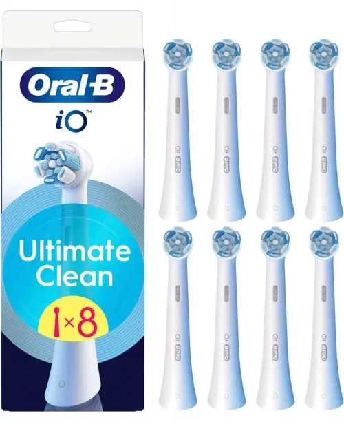 Oral B iO Ultimate Clean Toothbrush Heads White