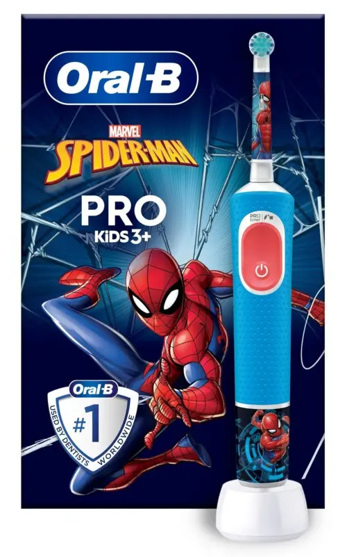 Oral-B Pro Kids Electric Toothbrush Marvel Spider-Man 1 Brush head