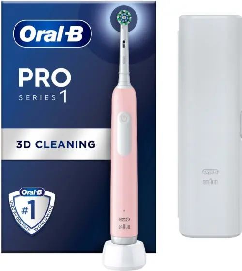 Oral B Pro Series 1 Electric Toothbrush Designed By Braun Pink
