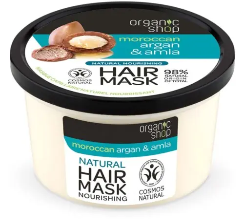 Organic Shop Nourishing Hair Mask Argan & Amla 250 ml