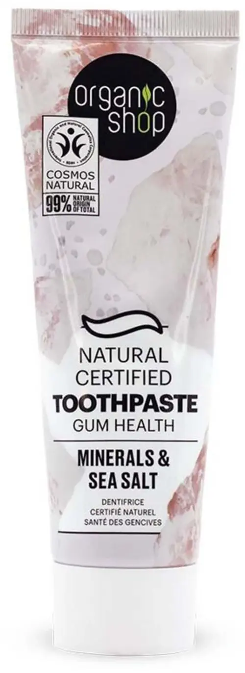 Organic Shop Toothpaste Gum Health Minerals & Salt 100 g