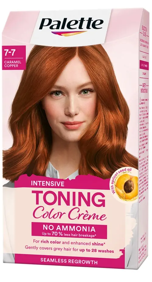 Palette Intensive Toning Color Crème 7-77 Caramel Copper