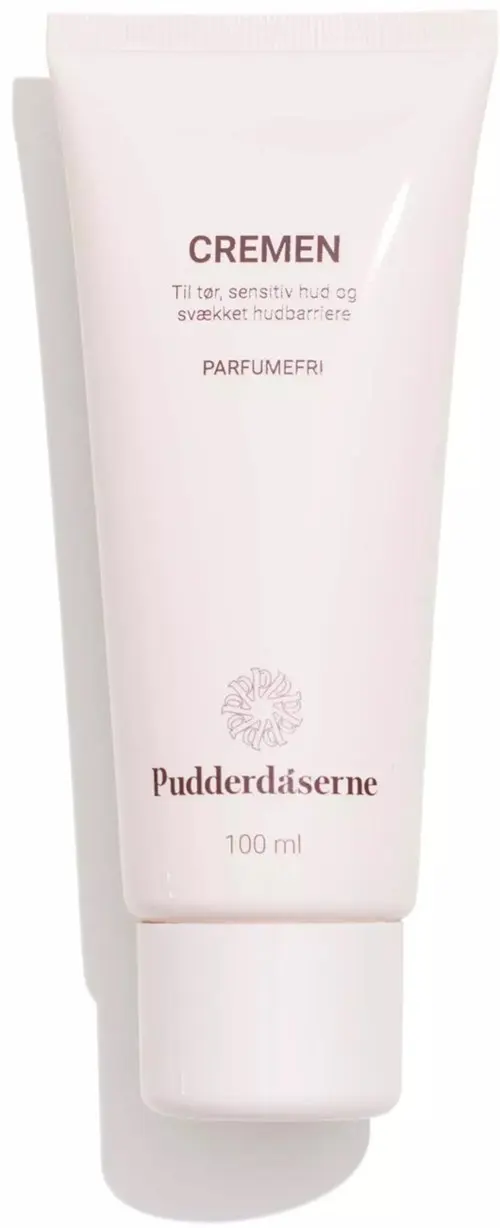 Pudderdåserne Cremen til tør, Sensitiv & Udfordret hud 100 ml
