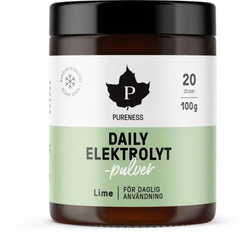 Pureness Daily Elektrolytpulver Lime 100 g