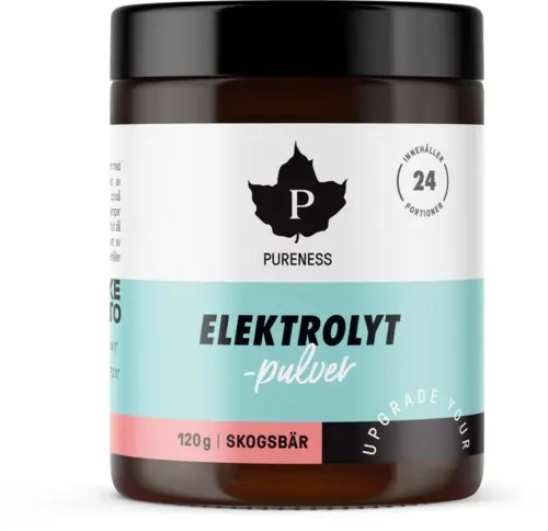 Pureness Elektrolytpulver - Skogsbär 120 g