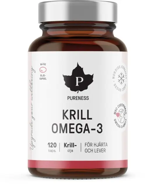 Pureness Krill Omega-3 120 stk