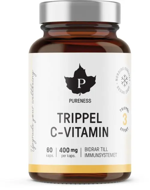 Pureness Trippel C-vitamin 60 stk