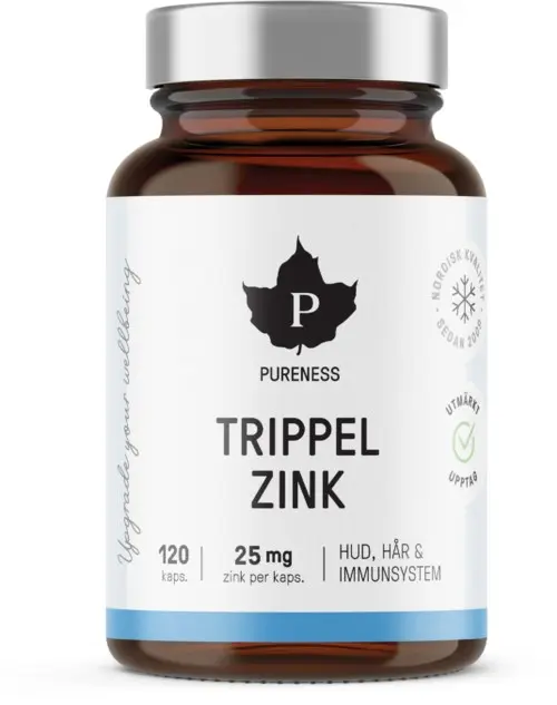 Trippel Zink 120 kapslar