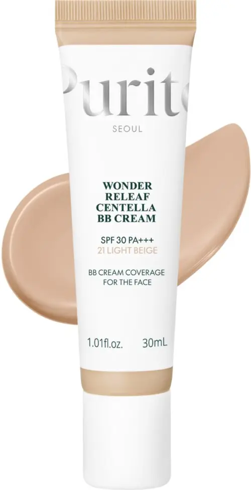 PURITO Wonder Releaf Centella BB Cream #21 Light Beige 30 ml