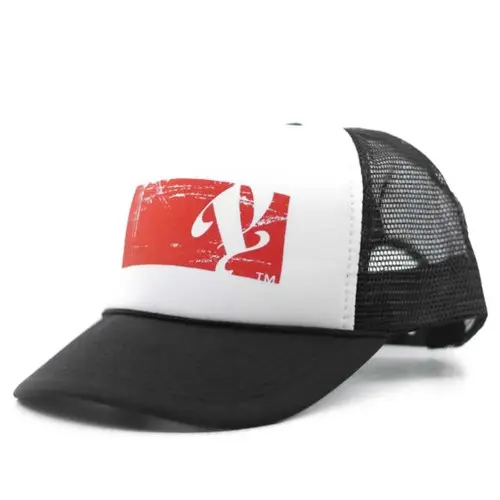 Pusher Boxlogo Trucker Cap (Black/Red)