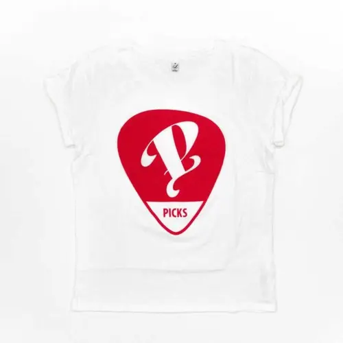 Pusher Picks Tee (Red) Girl Small