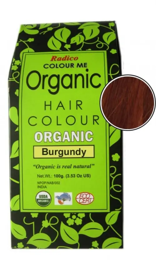 Radico Colour Me Organic Burgundy