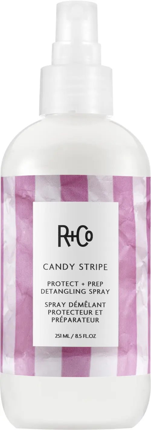 R+Co CANDY STRIPE Protect+Prep Detangling Spray 251 ml