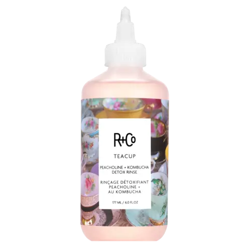 R+Co Teacup Peacholine + Kombucha Detox Rinse 177ml