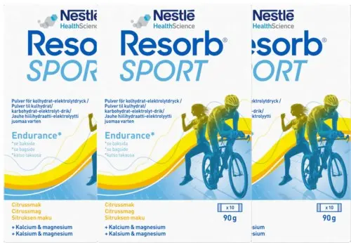 Resorb Fluid Replacement Citrus Flavour 92g x3
