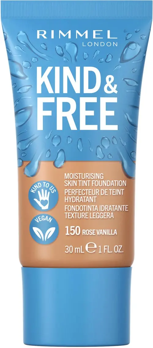Rimmel Kind & Free Skin Tint Foundation Rose Vanilla 150