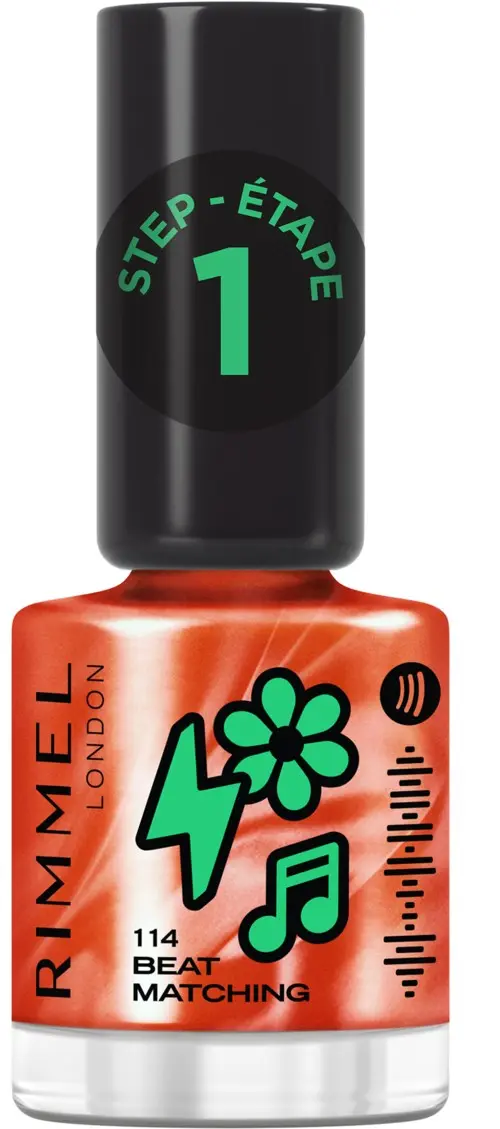 Rimmel Super Gel Nail Polish 114 Beatmatching 12 ml