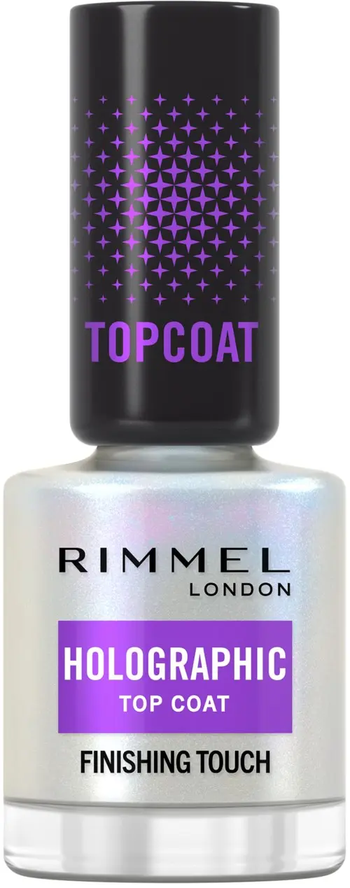 Rimmel Holographic Nail Polish Top Coat 12ml