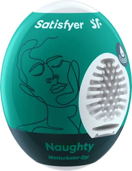 Satisfyer Masturbator Egg Single Naughty 1 stk