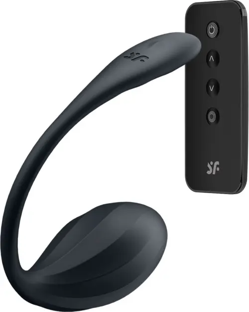 Satisfyer Ribbed Petal Black