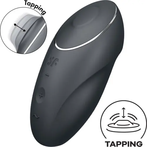 Satisfyer Tap & Climax 1 bluegrey Blue