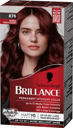 Schwarzkopf Brilliance 876 Noble Mahogony