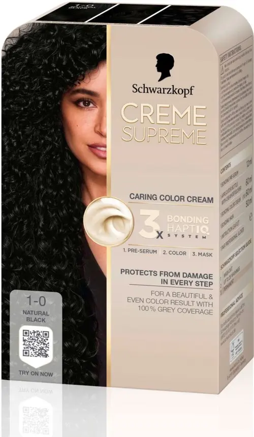 Schwarzkopf 1-0 Natural Black