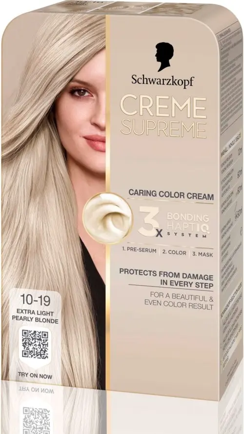 Schwarzkopf Creme Supreme 10-19 Ultra Light Pearly Blonde